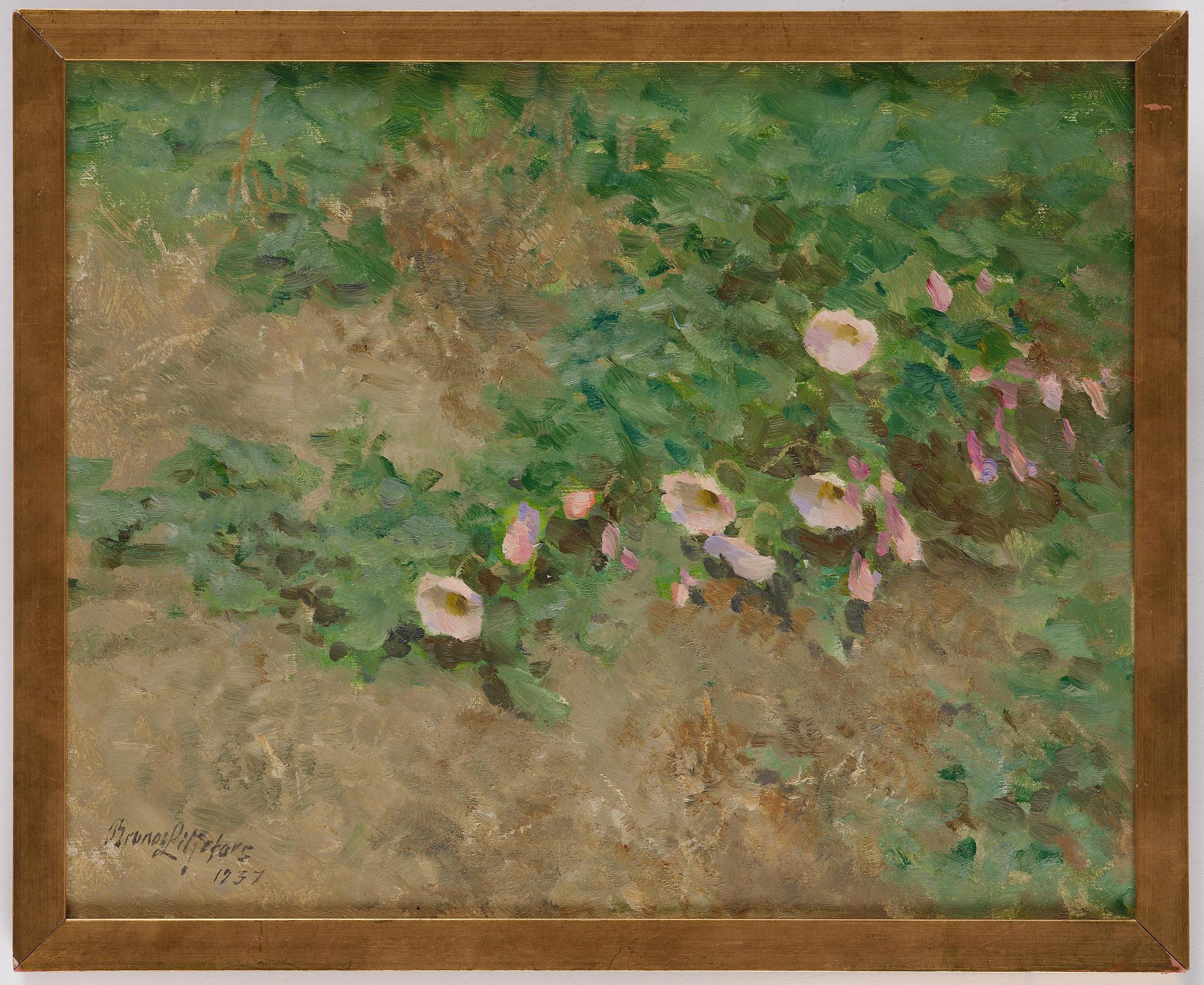 Bruno Liljefors, ("Åkervinda") "Field bindweed".