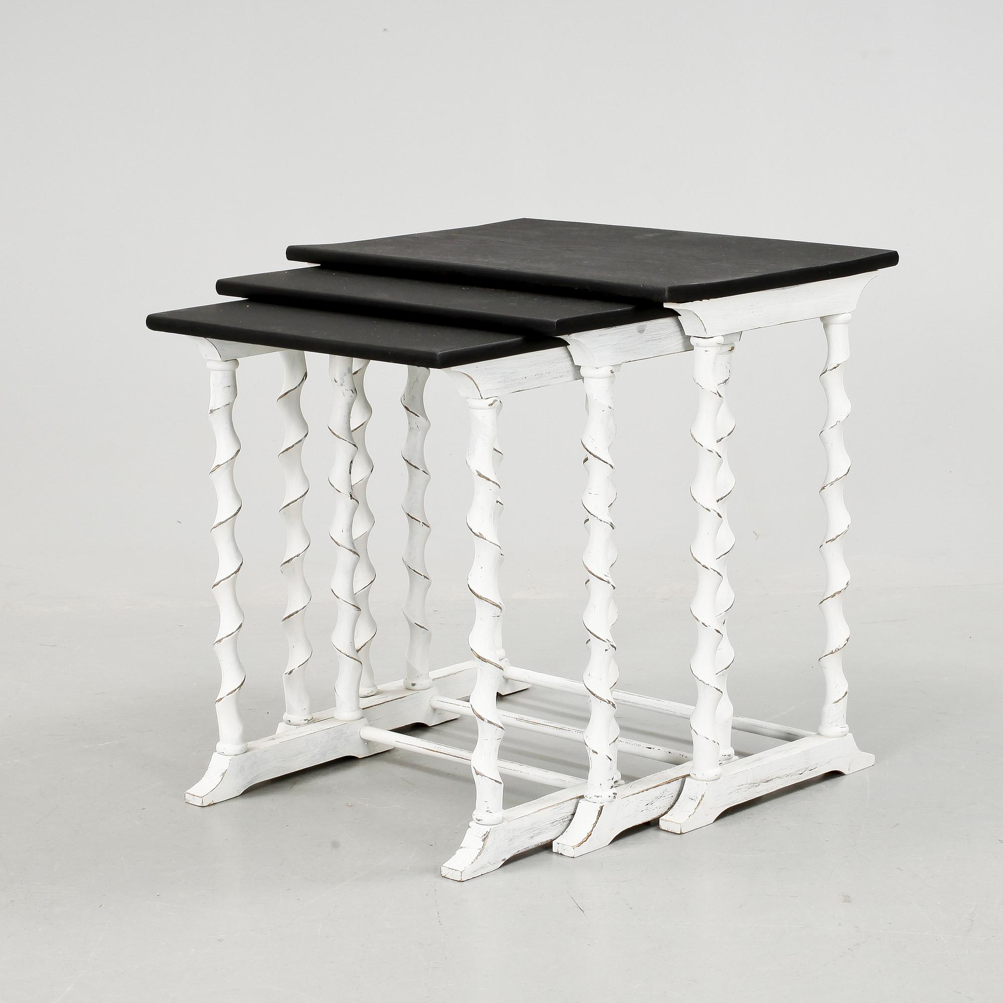 SATSBORD, tre delar, omkring 1900.