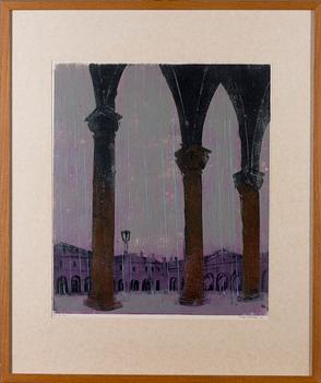 VOITTO JALMARI VIKAINEN, träsnitt, signerad, daterad -71 och numrerad 29/35. Konstnärens avdrag.