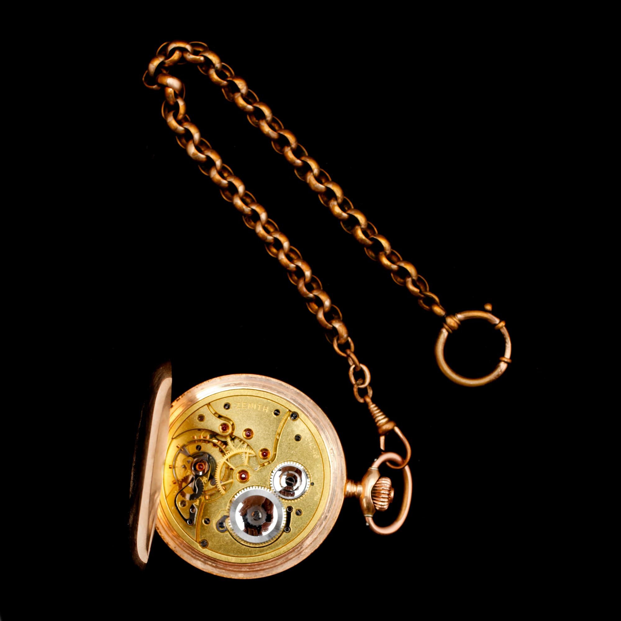 FICKUR, 14 k guld, Zenith & Co.