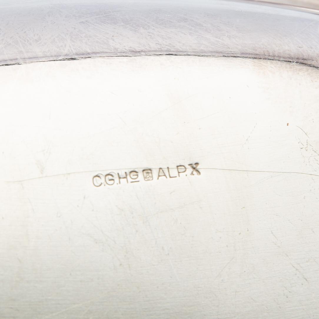 Carafes 3 pcs of silver plate, including CG Hallberg, first half of the 20th century.