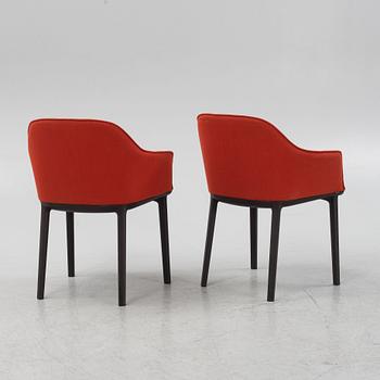 Ronan & Erwan Bouroullec, a pair of 'Softshell' chairs, Vitra.