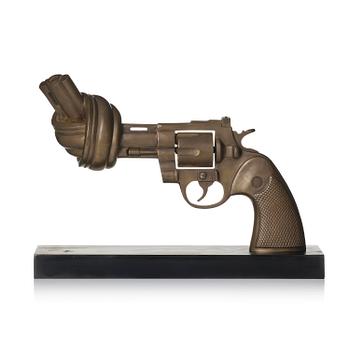 312. Carl Fredrik Reuterswärd, "Non Violence".