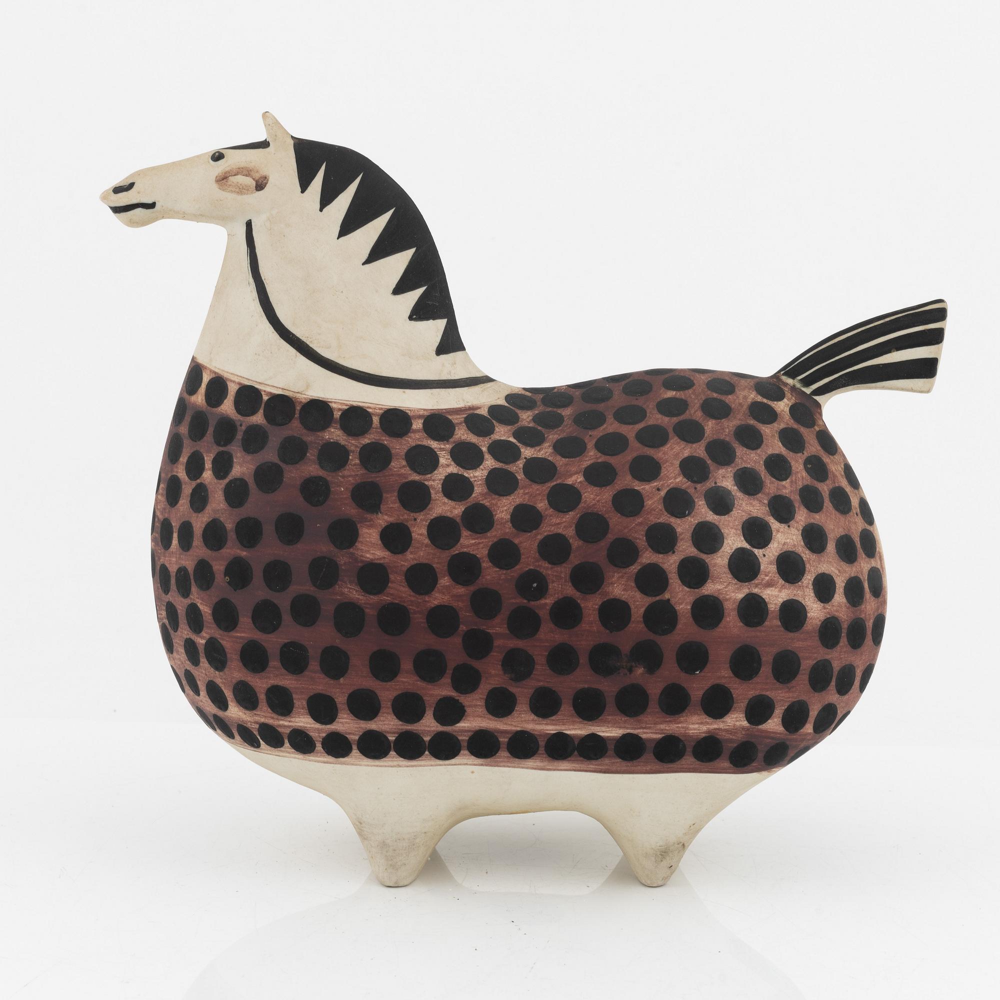 Stig Lindberg, a stoneware 'Springare' figurine, Gustavsberg.