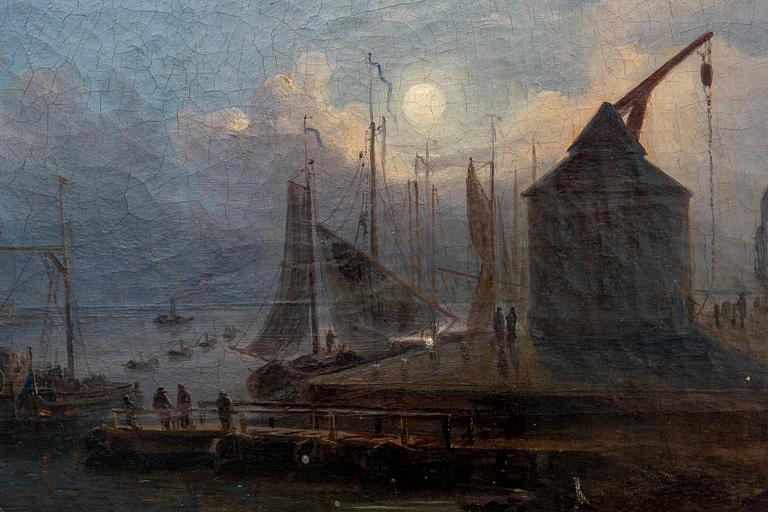 Pieter Francis Peters, oil canvas. Signed and dated 1849.