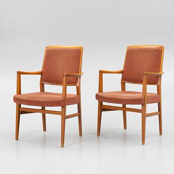 David Rosén, a pair of model 562-317 armchairs, Nordiska Kompaniet, 1959.