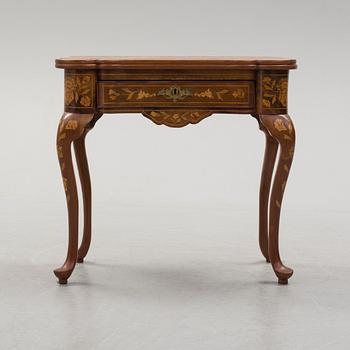 A CARD TABLE, Louis XV, probably Holland. 18th century.