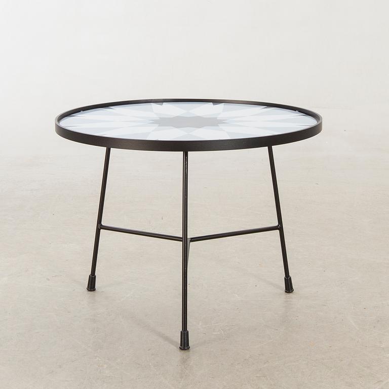 Kerstin Hörlin-Holmquist, Bord, NK "Triva", 50-tal, emaljerad skiva.