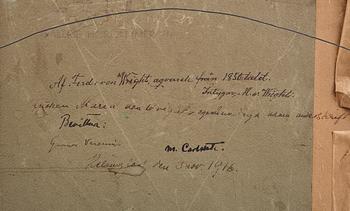 Ferdinand von Wright, UNG TRANA.