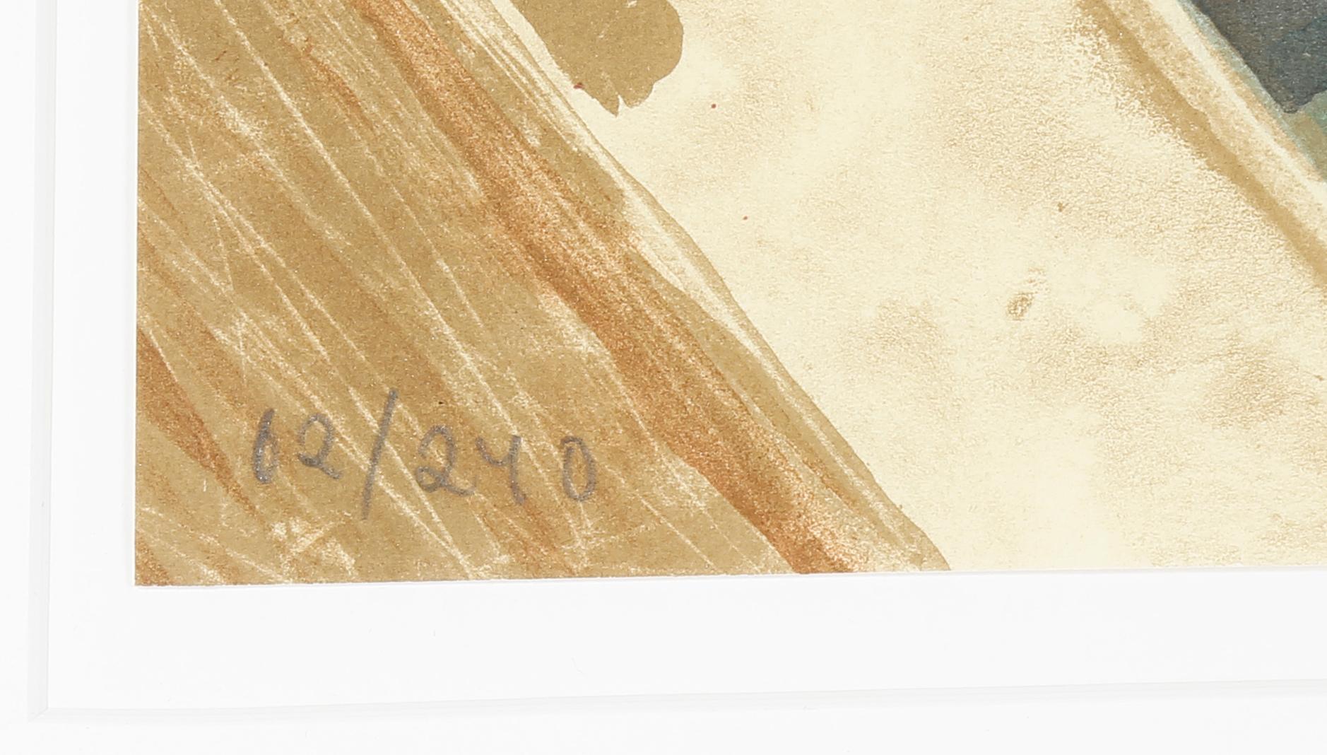 JOAKIM ALLGULANDER, färglitografi. Signerad och numrerad 62/240.