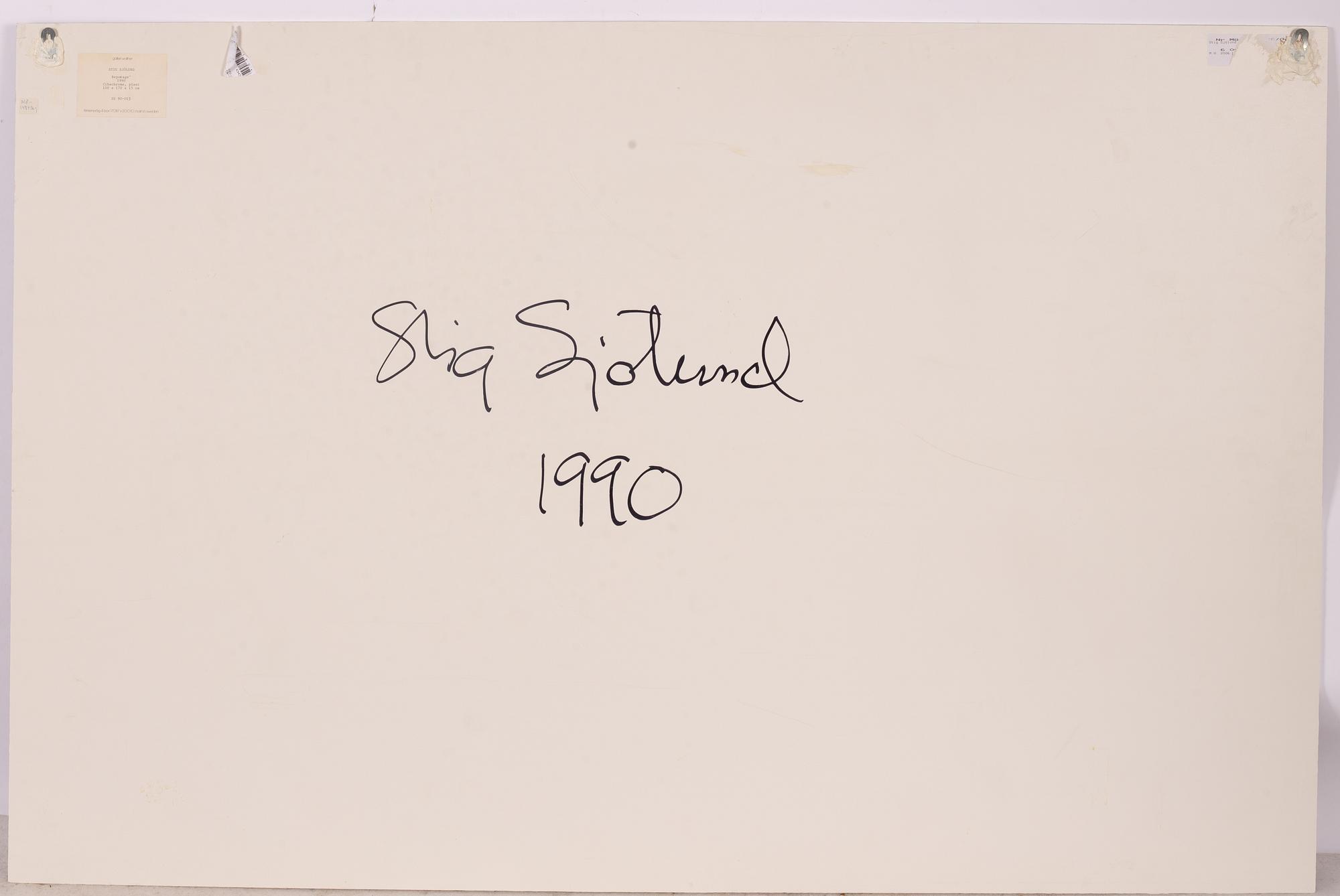 Stig Sjölund, "Reportage".