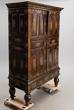 CABINET / WARDROBE, Indo-Portuguese style, India late 19th and early 20th centuries.