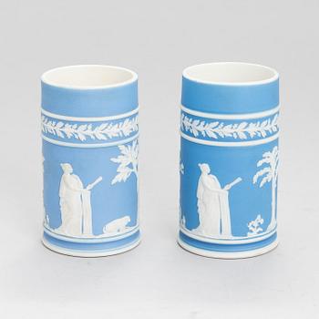 WEDGWOOD, Jasperware, 30 delar, England 1900-talets andra hälft.