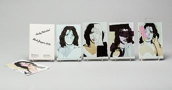 ANDY WARHOL, "Mick Jagger" Castelli Graphics, 1975.
