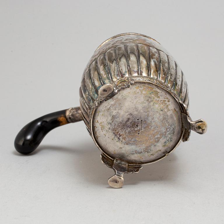 Johan Petter Grönvall, a silver coffee pot, Stockholm 1833.