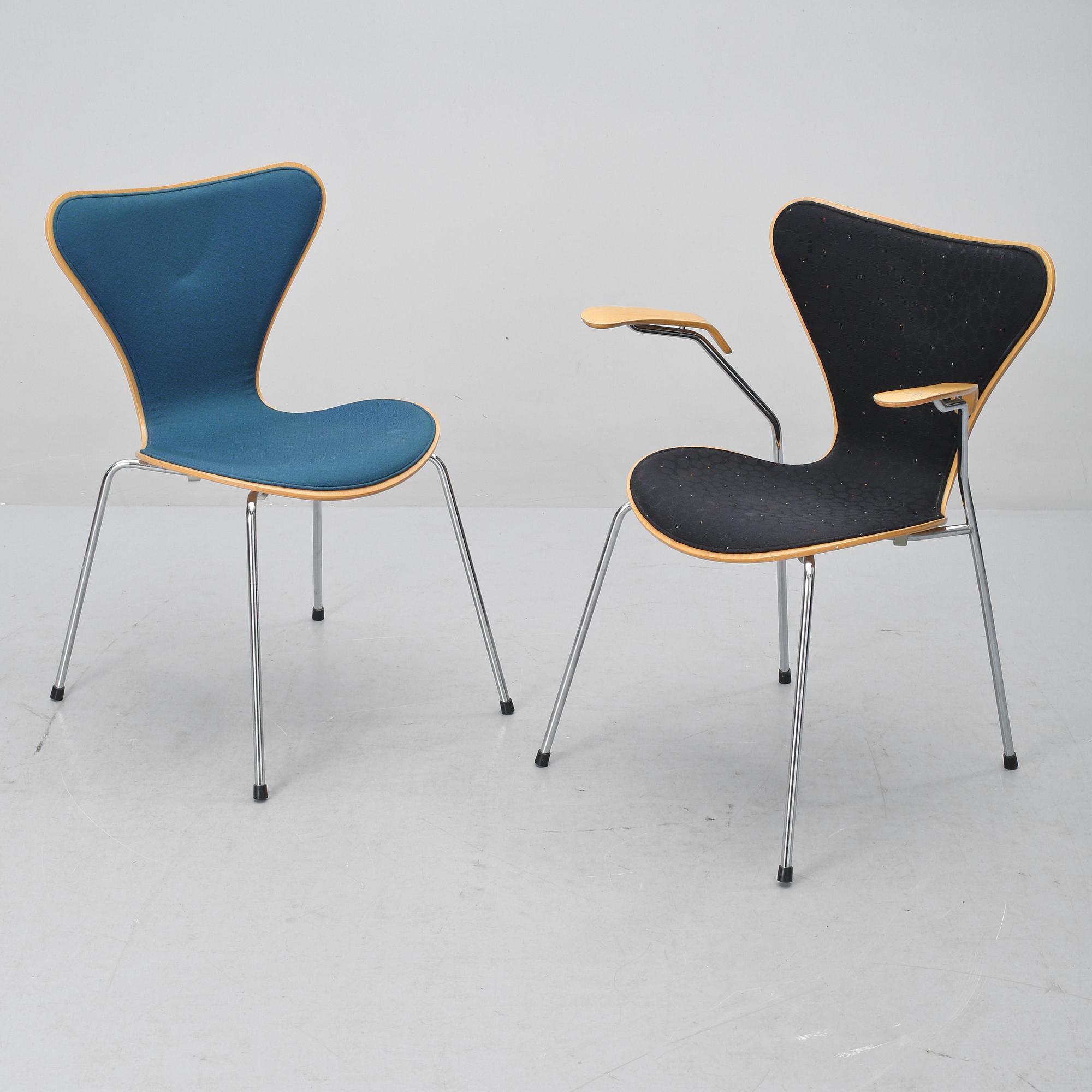 STOLAR, 2 st, "Sjuan", Arne Jacobsen, 1994.