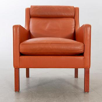 FÅTÖLJ. Börge Mogensen för Fredericia Stolefabrik, modellnummer 2431.