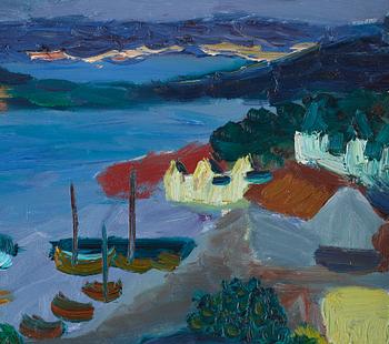 Inge Schiöler, Harbour, the west coast.