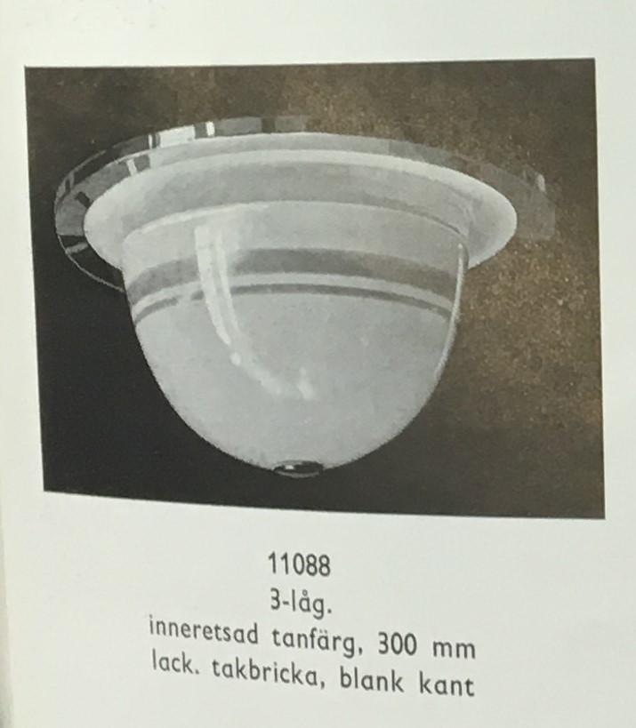 Harald Notini, a ceiling lamp, variant of model "10148", Arvid Böhlmarks Lampfabrik, Stockholm, 1930s.