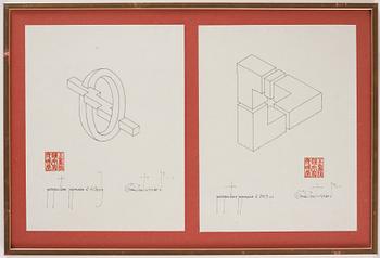 Oscar Reutersvärd, "Perspective japonaise".