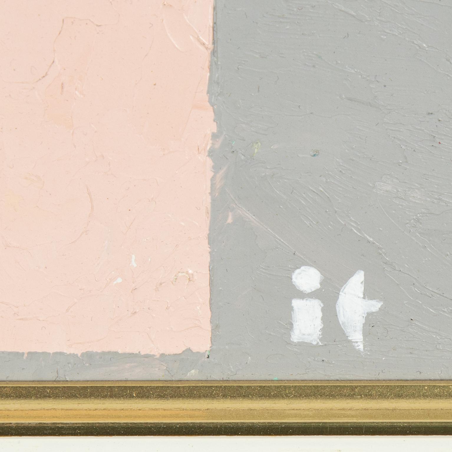 Ingegerd Torhamn, olja på pannå, monogramsignerad.