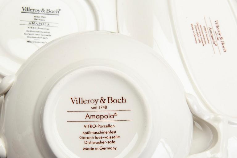 Servis, ca 70 delar, "Amapola", Villeroy & Boch.