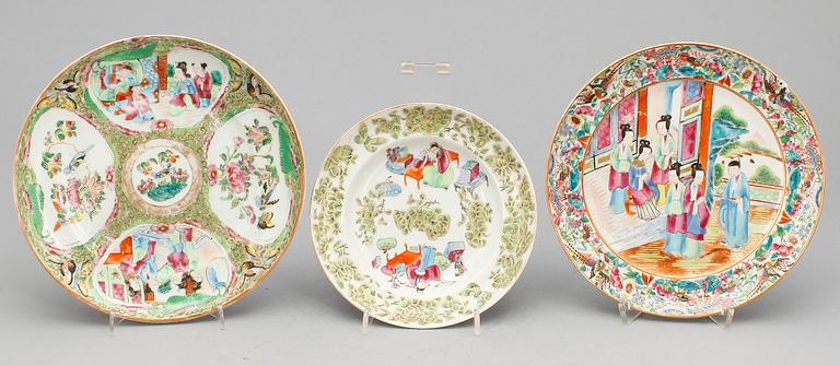 FAT SAMT SKÅLAR, 6 delar, bland annat, Kanton 1800-tal.