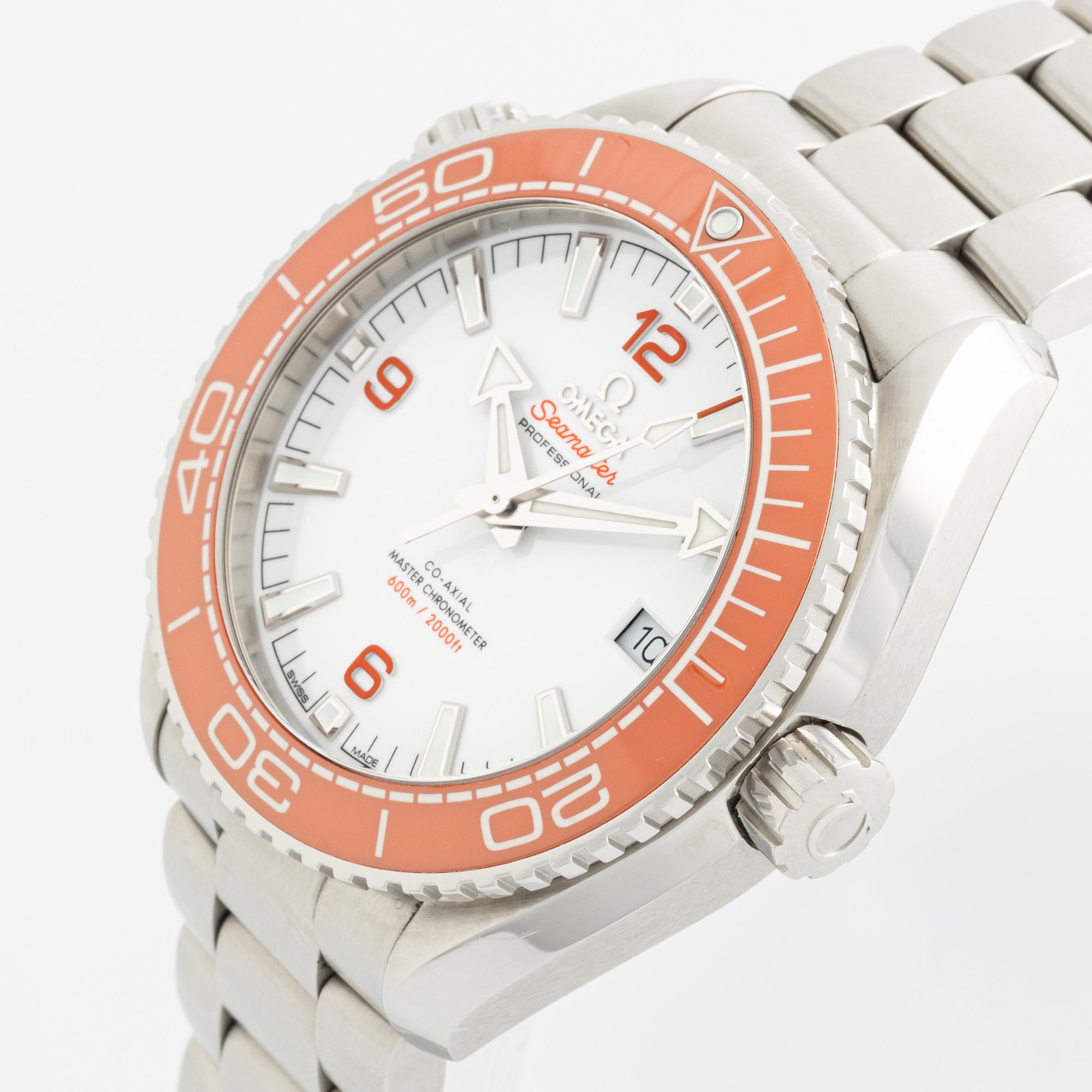 Omega, Seamaster, Planet Ocean 600M, Co-Axial, Chronometer, armbandsur, 43.5 mm.