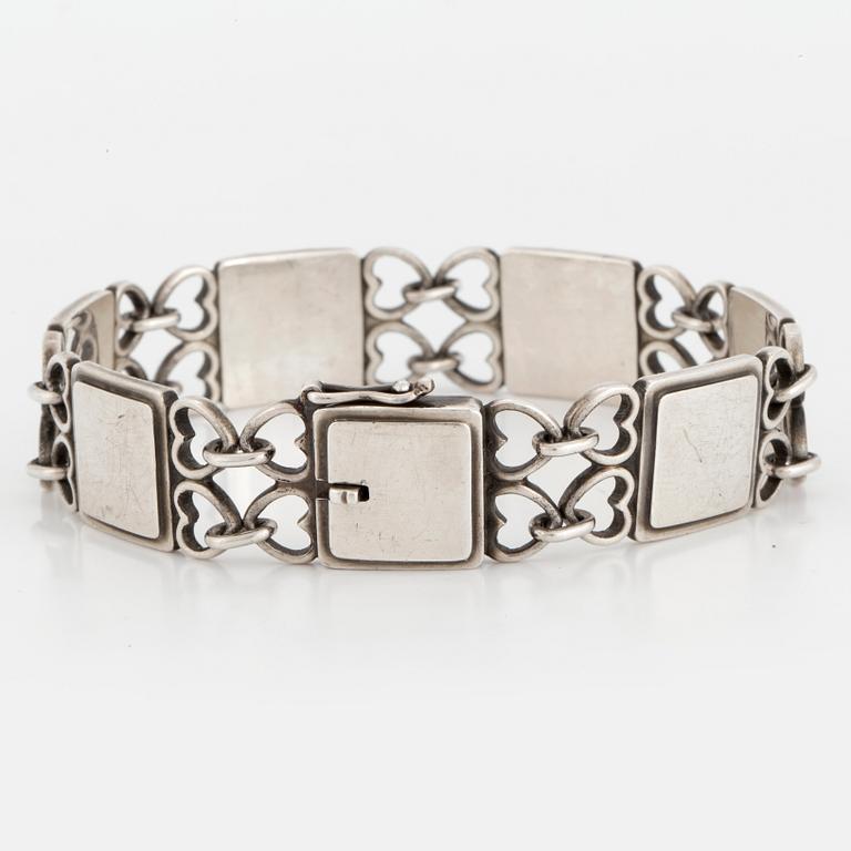 GEORG JENSEN, Arno Malinowski, armband nr 70, sterlingsilver.
