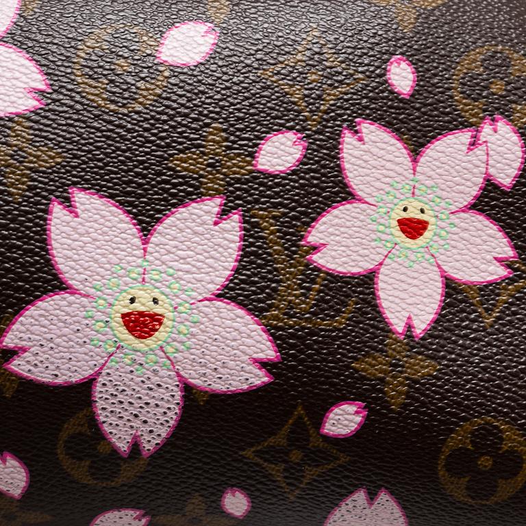 LOUIS VUITTON, Monogram Murakami Cherry Blossom Sac Retro Bag.