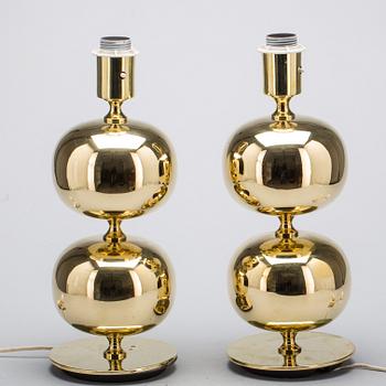 BORDSLAMPOR, ett par, Stilarmaturer Tranås.