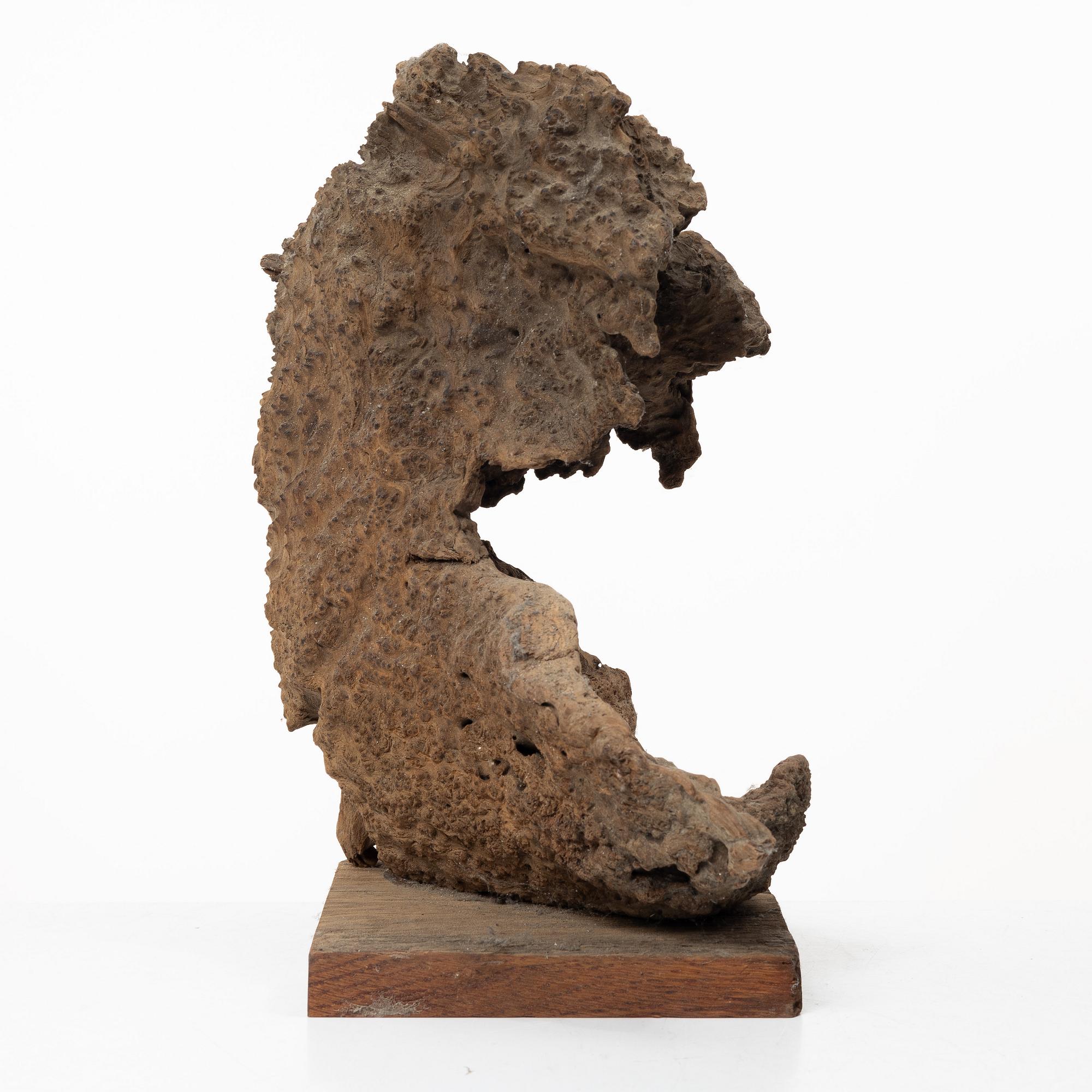 A Chinese root sculpture, 20th century.