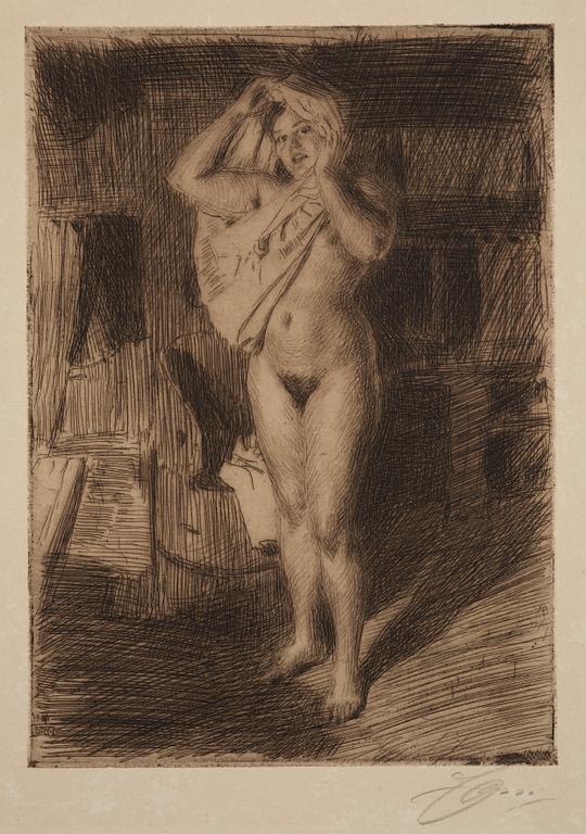 Anders Zorn, "Bärsärk".