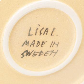 Two stoneware vases by Lisa Larson, Gustavsberg.