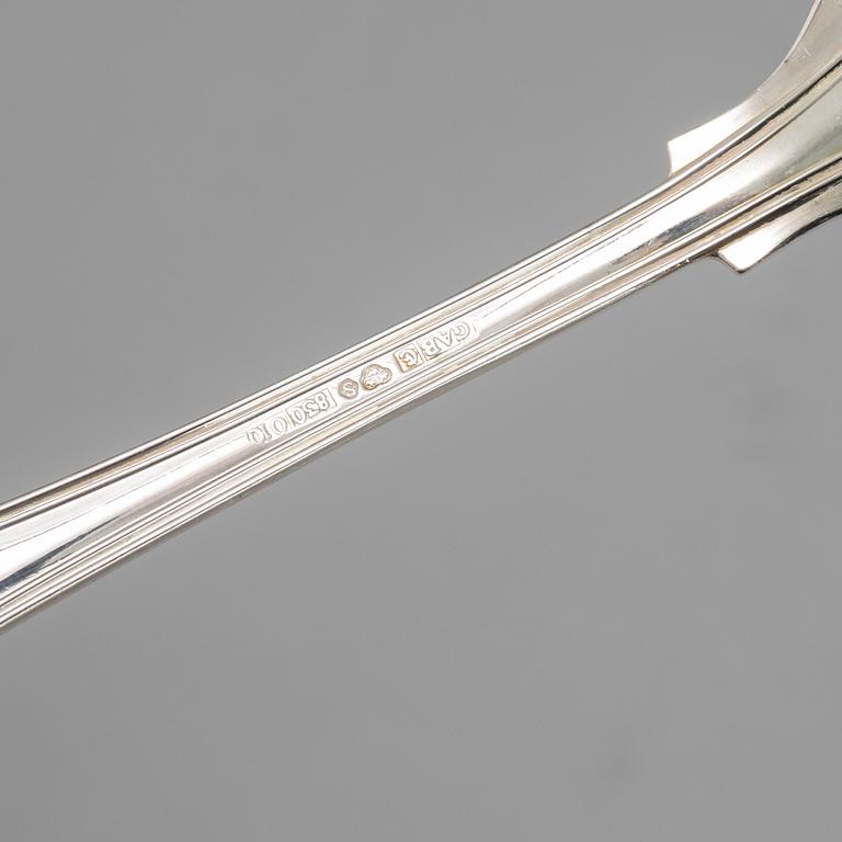 A 12 piece silver cutlery set, modell 'Gammal Fransk', mark of GAB, Eskilstuna.