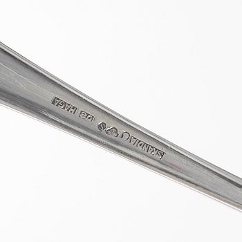 A Swedish silver cutlery set, model "Haga", GAB, Stockholm, some 1945 (46 pieces).