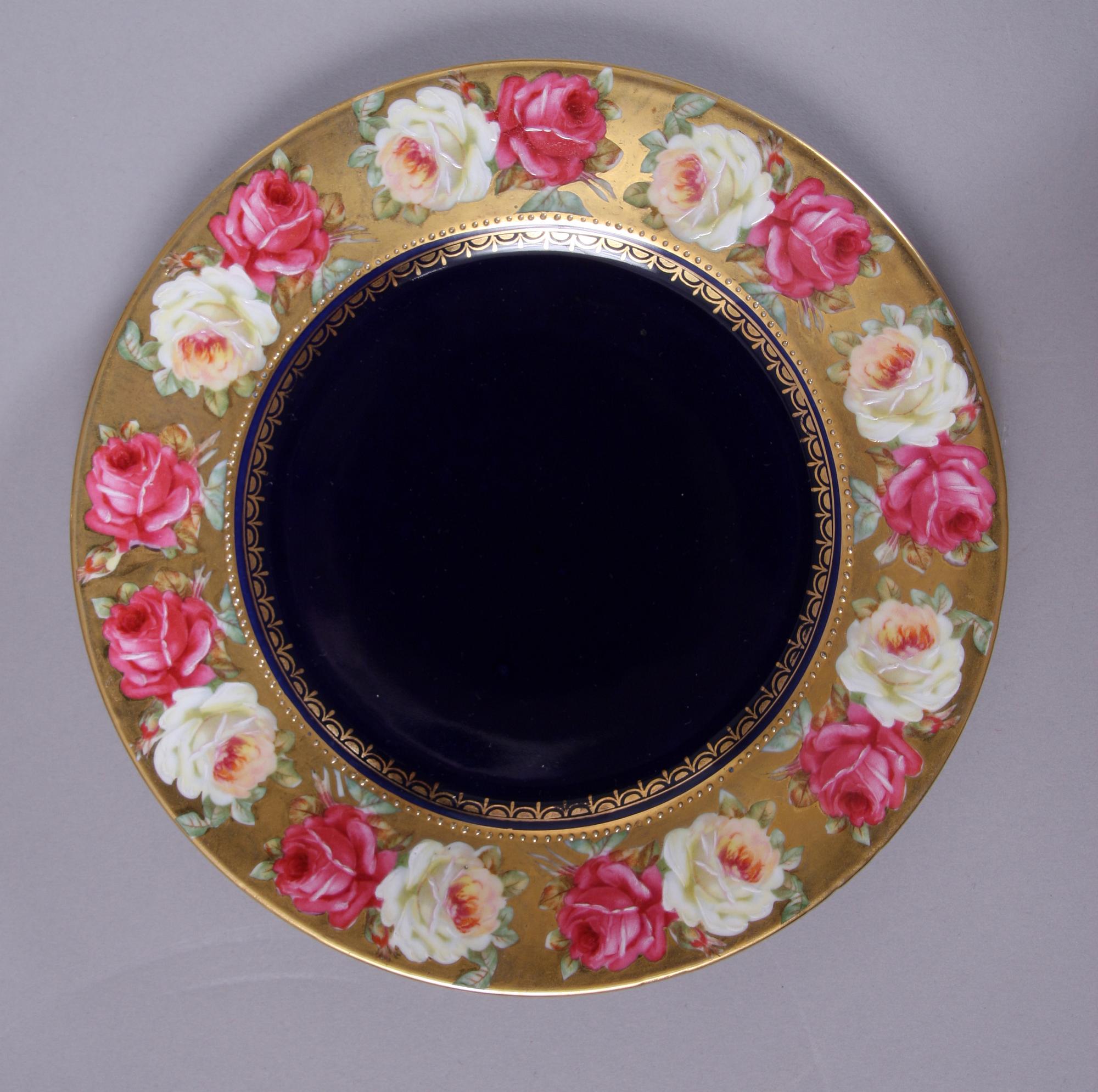 SERVISDELAR, 11 st. Porslin, Eichwold, 1800-tal.