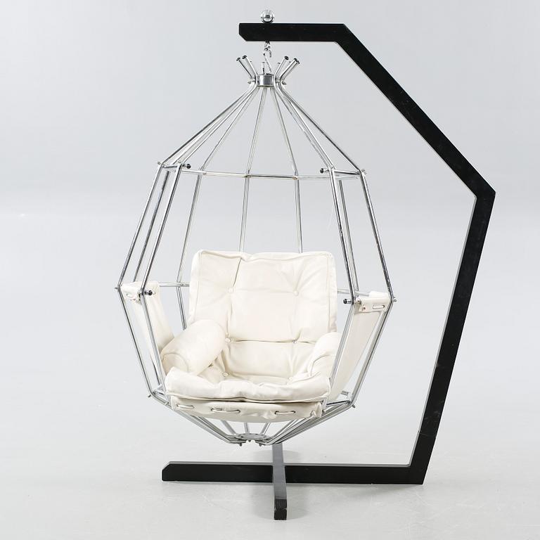 IB ARBERG, fåtölj, "Papegojan", Ibar Design AB, Jönköping, Formgiven 1970-71.