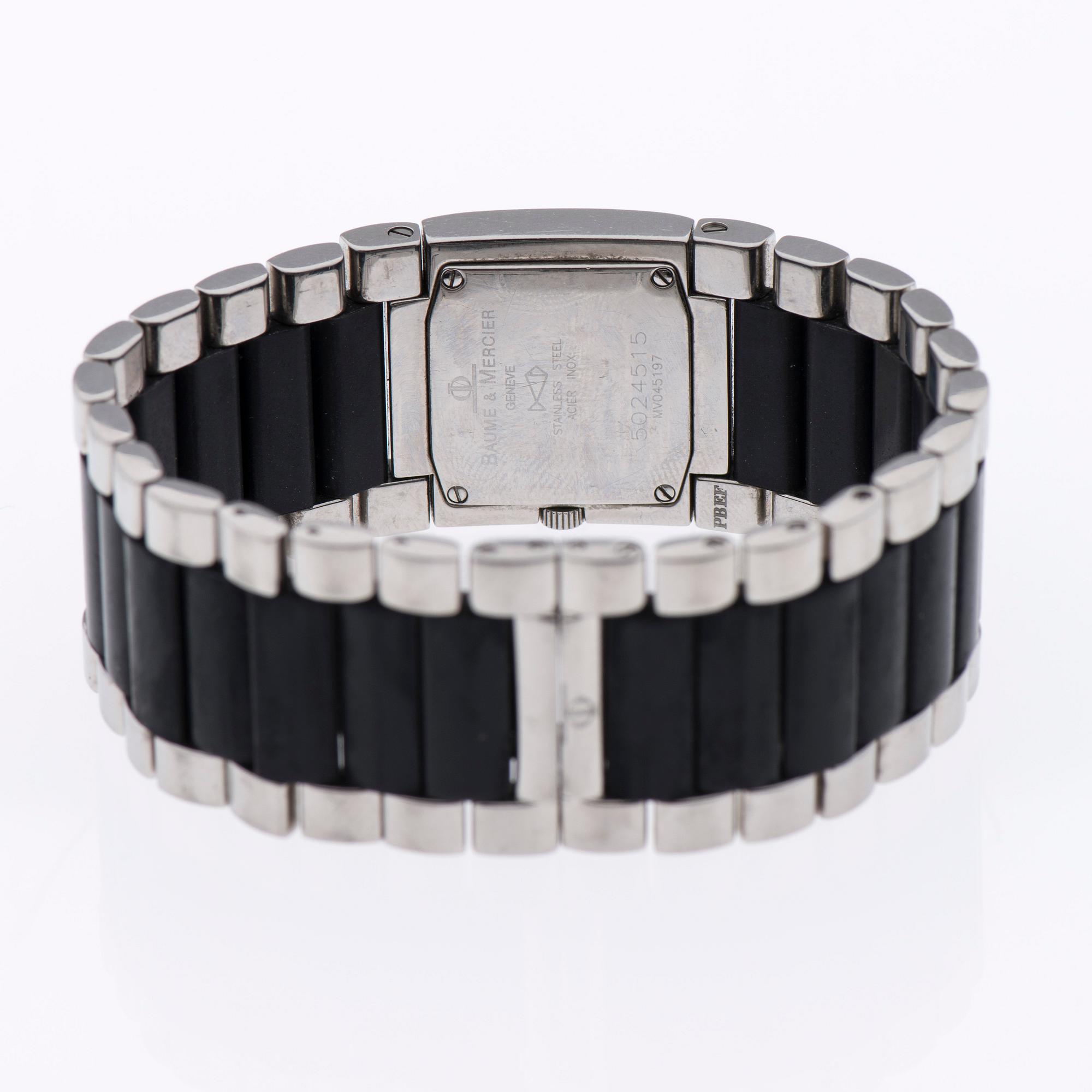 ARMBANDSUR, dam, Baume & Mercier Catwalk, stål.