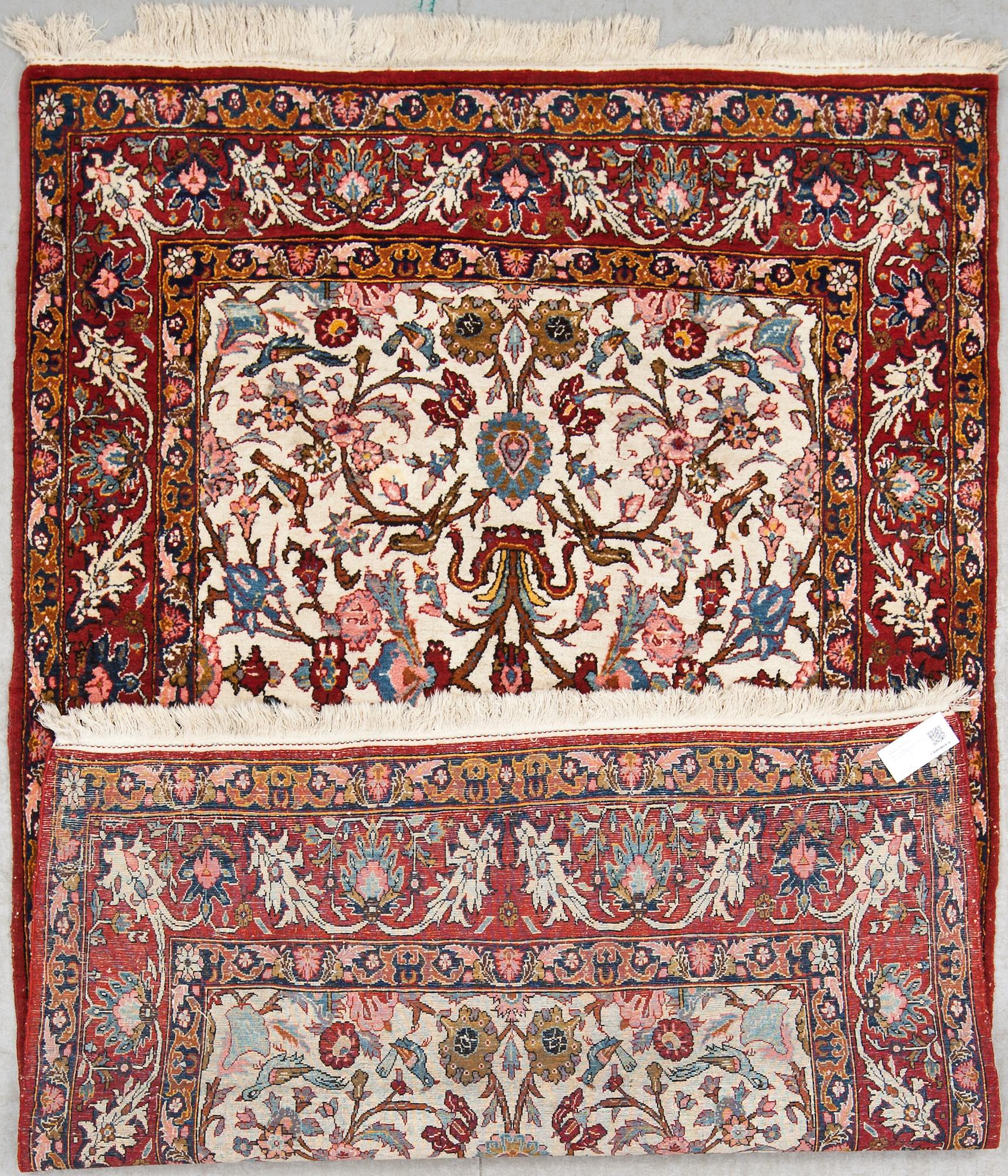 MATTA, old, Isfahan, figural, ca 213 X 137cm.