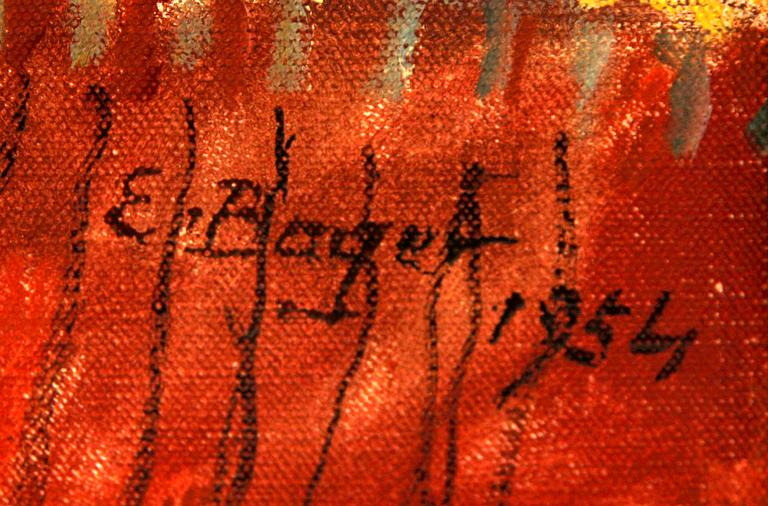 EINAR BAGER, olja på duk, sign o dat 1954.
