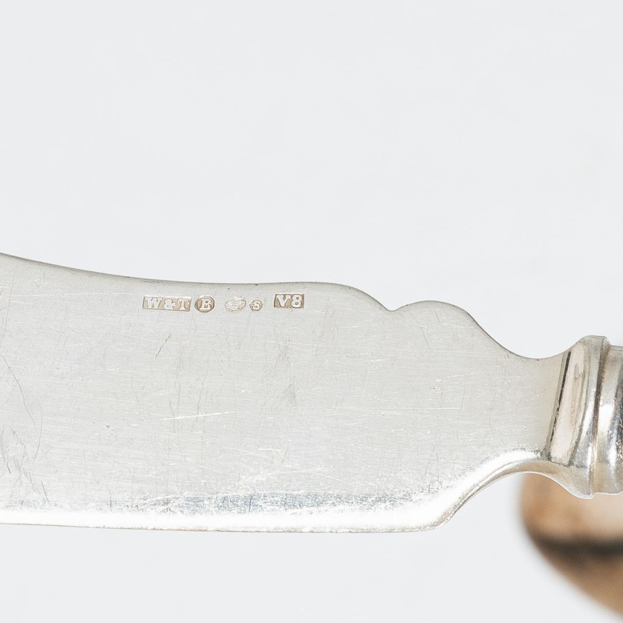 Wallin & Thorsen, bestickservis, silver, ca 157 delar, "Olga", Borås 1947.