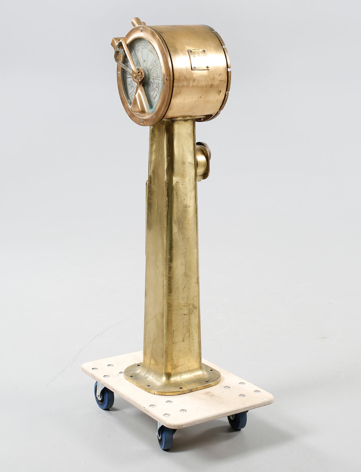 MASKINTELEGRAF, mässing, Henschel Corporation, 1900-tal.