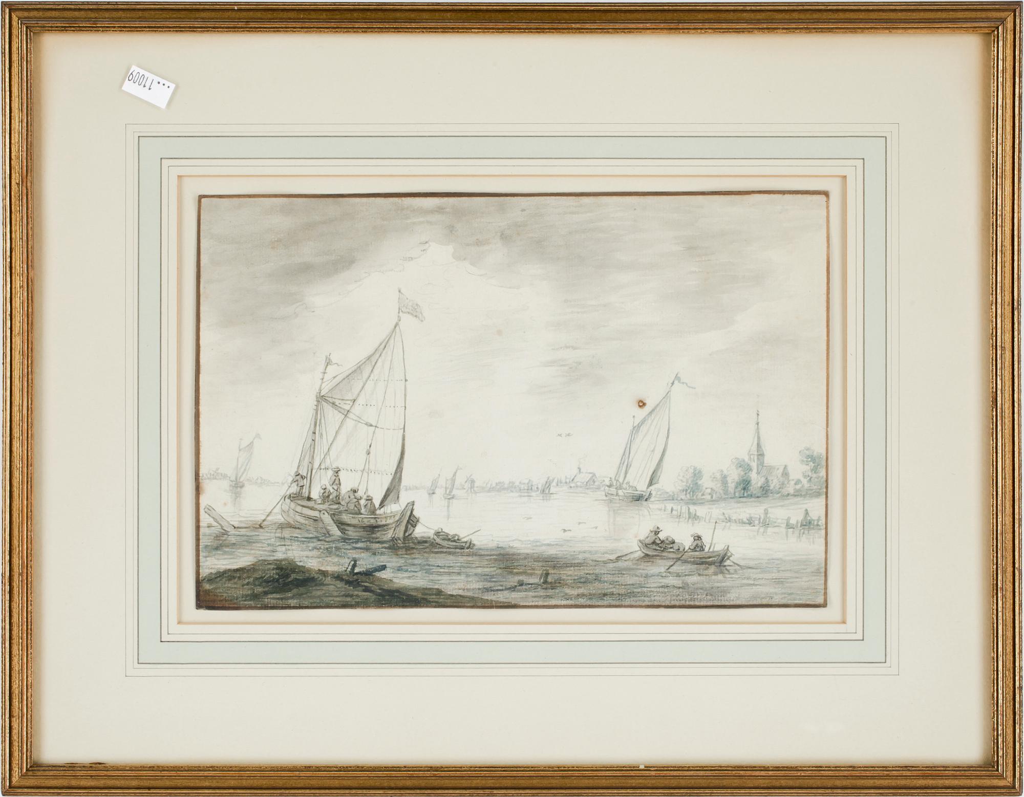 OKÄND KONSTNÄR, akvarell, 1700/1800-tal.