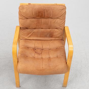 Armchairs, a pair, Duxiana "Cosmos", Ruud Ekstrand for DUX.