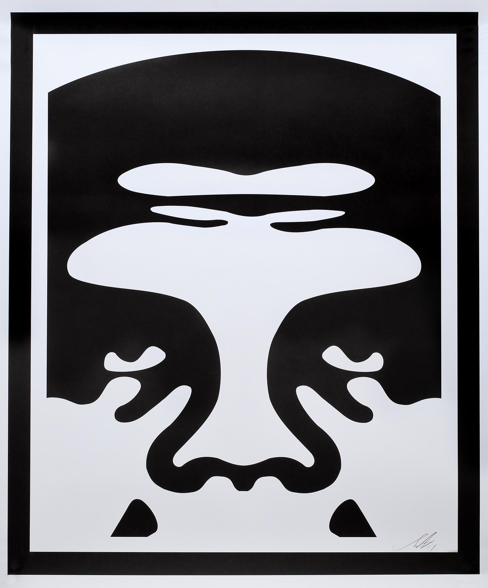 SHEPARD "OBEY" FAIREY, 3 st, grafiska blad, signerade och daterade -14.
