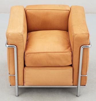 A Le Corbusier, Pierre Jeanneret & Charlotte Perriand 'LC-2' armchair, Cassina, Italy.