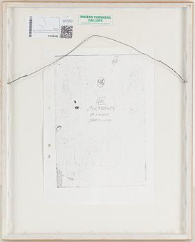 MICHAEL BYRON, Mixed media on paper, signed and dated -89 verso.