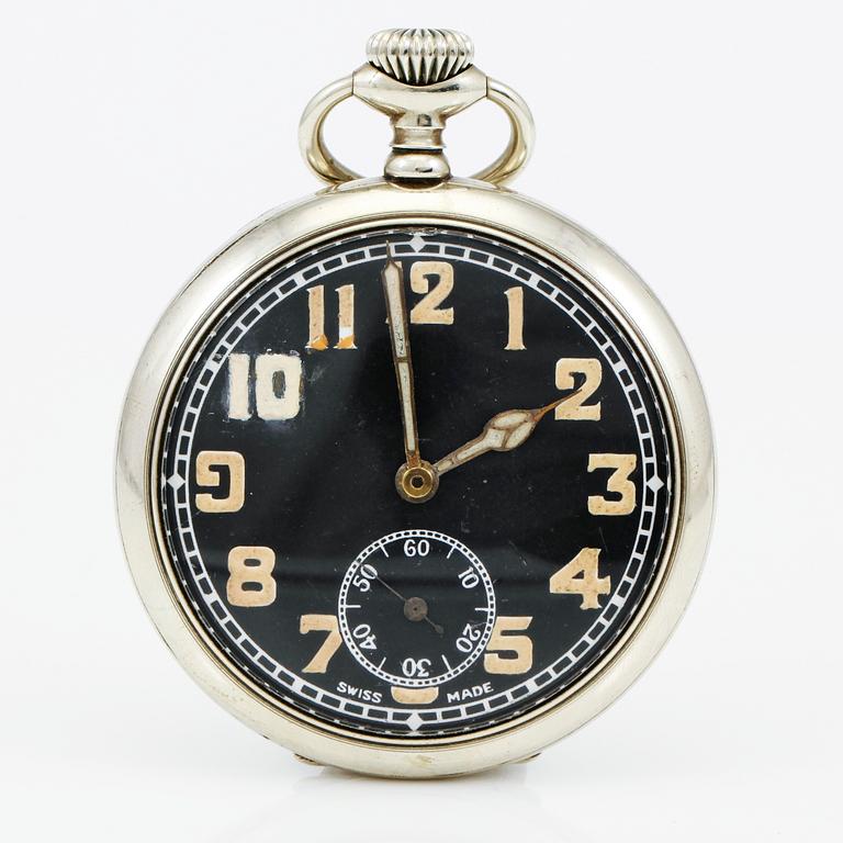 FICKUR, nickel, Paul Garnier, Royal Artillery, 1900-talets första hälft.