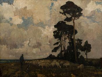 CARL KAYSER-EICHBERG, FÅRAHERDEN.